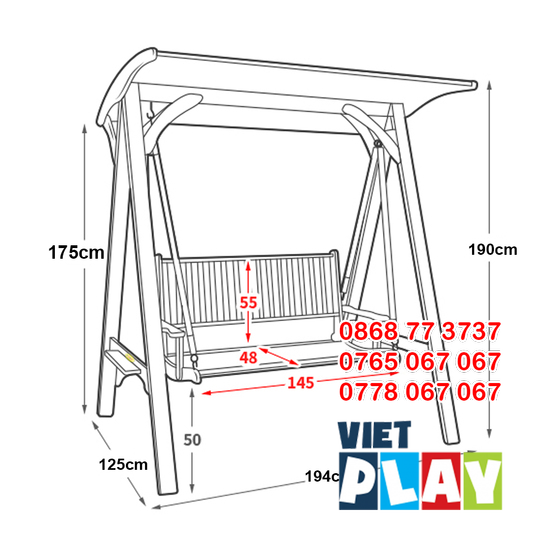 Hướng dẫn làm xích đu bằng sắt đơn giản  