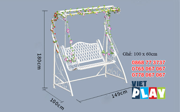 Hướng dẫn làm xích đu bằng sắt đơn giản  