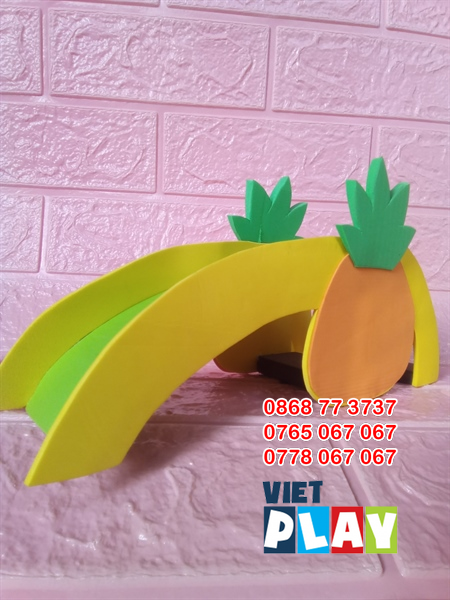 Ý tưởng làm cầu trượt bằng xốp sáng tạo