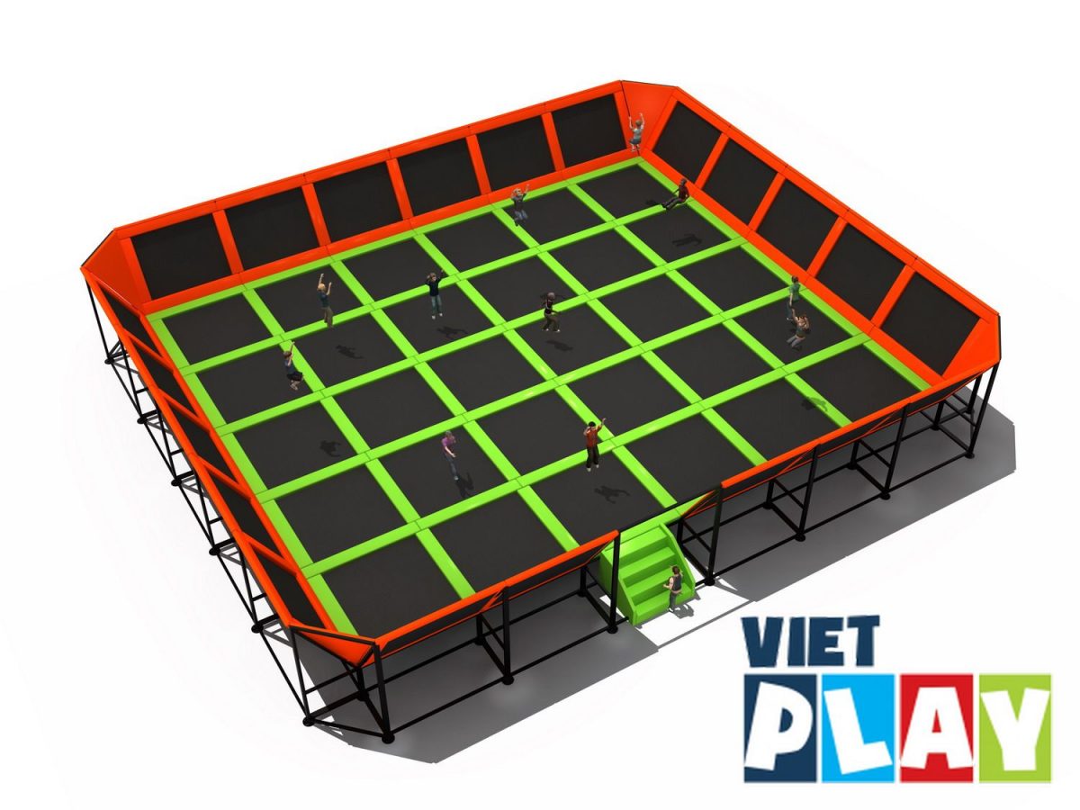 Lợi ích của trò chơi bạt nhún lò xo trampoline