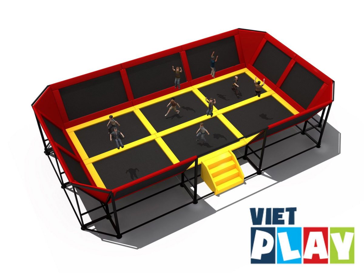 Lợi ích của trò chơi bạt nhún lò xo trampoline